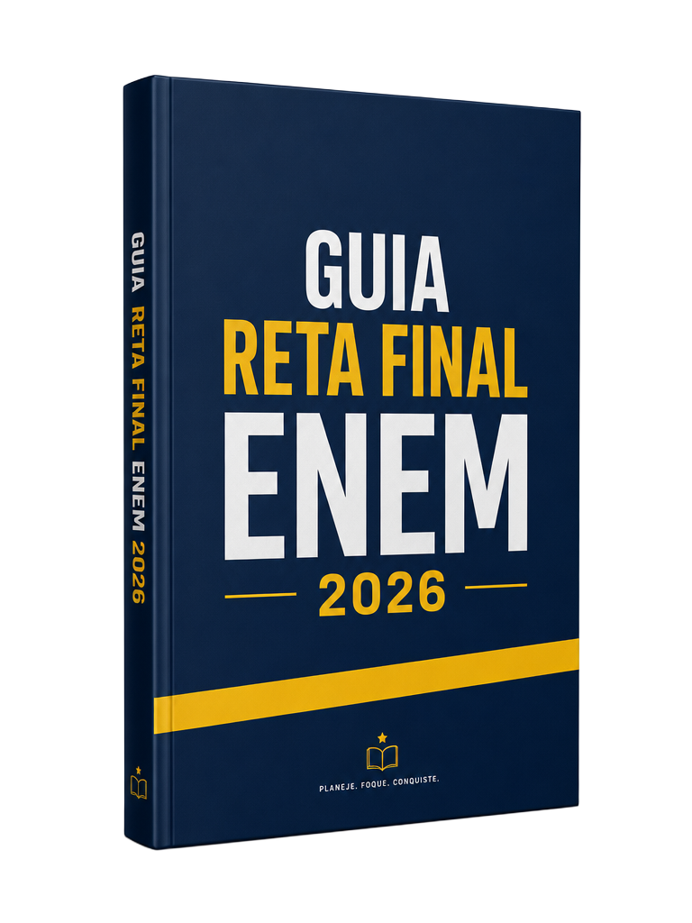 Capa do Guia Reta Final ENEM 2026